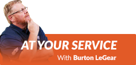At Your Service With Burton LeGear
